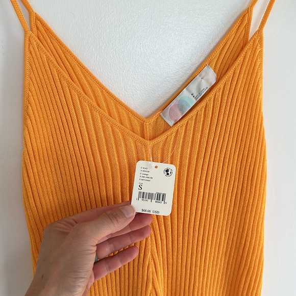 NWT Free People FP Beach Yellow Nola Sweater Romper - Picture 6 of 9